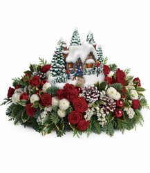 Thomas Kinkade's Country Christmas Homecoming from Clifford's where roses are our specialty